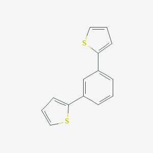 molecular formula C14H10S2 B189651 2-[3-(2-Thienyl)phenyl]thiophene CAS No. 104500-00-7