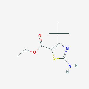 Ethyl 2-amino-4-tert-butyl-1,3-thiazole-5-carboxylate