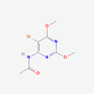 4-Acetylamino-5-bromo-2,6-dimethoxypyrimidine