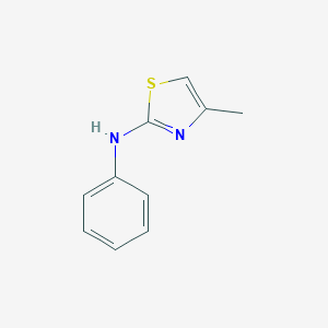 molecular formula C10H10N2S B189674 4-Methyl-N-phenylthiazol-2-amine CAS No. 90916-46-4