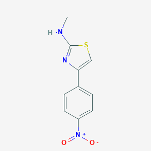 2-Thiazolamine, N-methyl-4-(4-nitrophenyl)-