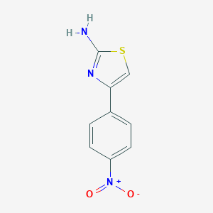 molecular formula C9H7N3O2S B189678 4-(4-Nitrophenyl)-1,3-thiazol-2-amine CAS No. 2104-09-8