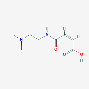 molecular formula C8H14N2O3 B018968 (Z)-4-[2-(dimethylamino)ethylamino]-4-oxobut-2-enoic acid CAS No. 116503-79-8