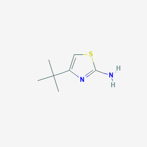 molecular formula C7H12N2S B189682 4-Tert-butyl-1,3-thiazol-2-amine CAS No. 74370-93-7