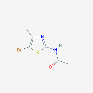N-(5-bromo-4-methyl-1,3-thiazol-2-yl)acetamide