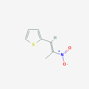 molecular formula C7H7NO2S B189698 2-(2-Nitroprop-1-enyl)thiophene CAS No. 6937-35-5