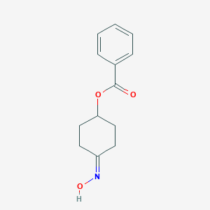 (4-Hydroxyiminocyclohexyl) benzoate