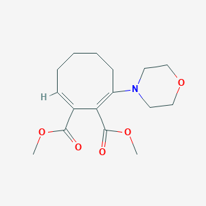 (1E,2Z)-dimethyl 3-morpholinocycloocta-2,8-diene-1,2-dicarboxylate