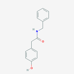 molecular formula C15H15NO2 B189719 N-benzyl-2-(4-hydroxyphenyl)acetamide CAS No. 120271-79-6