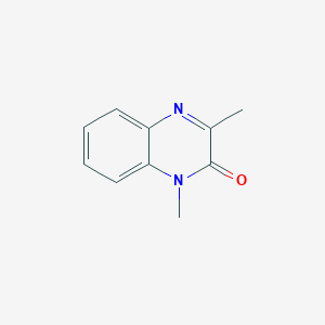 molecular formula C10H10N2O B189725 1,3-dimethylquinoxalin-2(1H)-one CAS No. 3149-25-5
