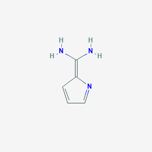 molecular formula C5H7N3 B189737 1H-pyrrole-2-carboximidamide CAS No. 105533-75-3