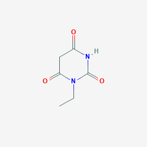 molecular formula C6H8N2O3 B189738 1-ethyl-1,3-diazinane-2,4,6-trione CAS No. 50721-57-8