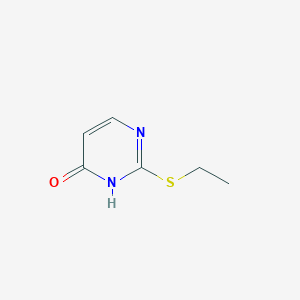 4-Pyrimidinol, 2-(ethylthio)-
