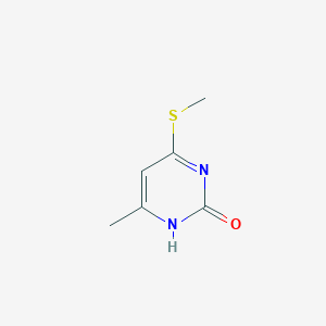 4-Methyl-6-(methylthio)pyrimidin-2-ol