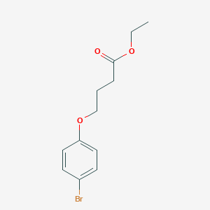 molecular formula C12H15BrO3 B189758 Ethyl 4-(4-bromophenoxy)butanoate CAS No. 157245-87-9
