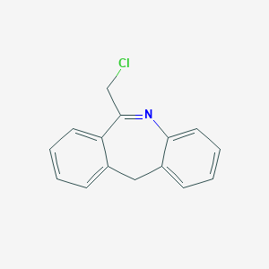 molecular formula C15H12ClN B189767 6-(氯甲基)-11H-二苯并[b,e]氮杂菲 CAS No. 21535-44-4