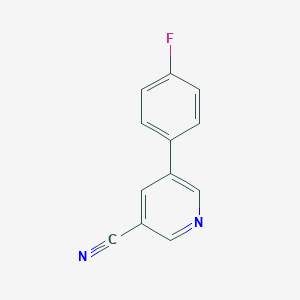 5-(4-Fluorophenyl)pyridine-3-carbonitrile