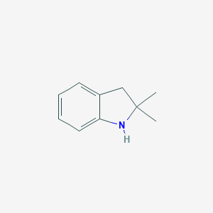 molecular formula C10H13N B189805 2,2-Dimethylindoline CAS No. 18023-30-8