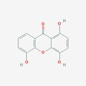 molecular formula C13H8O5 B189810 Subelliptenone G 