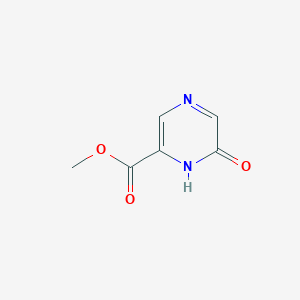 molecular formula C6H6N2O3 B189815 Methyl 6-hydroxypyrazine-2-carboxylate CAS No. 13924-98-6