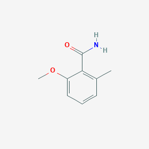 molecular formula C9H11NO2 B189829 2-甲氧基-6-甲基苯甲酰胺 CAS No. 139583-90-7