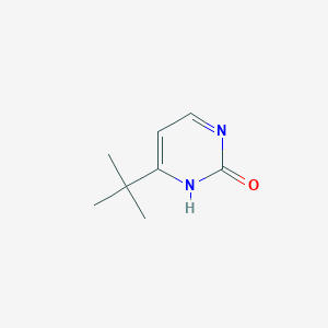 molecular formula C8H12N2O B189846 4-Tert-butylpyrimidin-2-ol CAS No. 17322-03-1