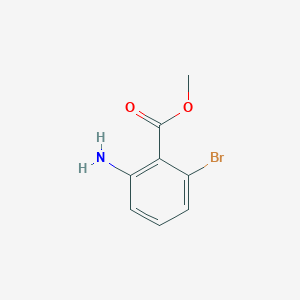 molecular formula C8H8BrNO2 B189853 Methyl 2-amino-6-bromobenzoate CAS No. 135484-78-5