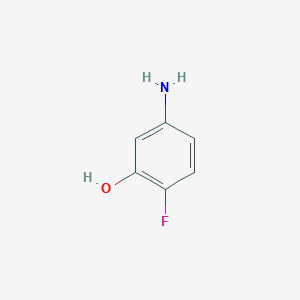 molecular formula C6H6FNO B189856 5-氨基-2-氟苯酚 CAS No. 100367-48-4