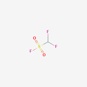 molecular formula CHF3O2S B189860 Difluoromethanesulfonyl fluoride CAS No. 1554-47-8