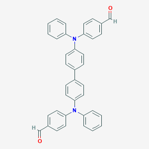 molecular formula C38H28N2O2 B189868 N,N'-Bis(4-formylphenyl)-N,N'-diphenylbenzidine CAS No. 137911-28-5