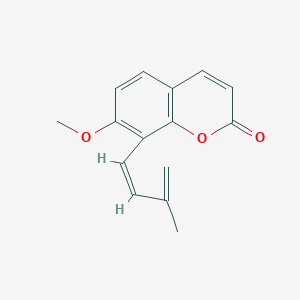 molecular formula C15H14O3 B189876 cis-Dehydroosthol 