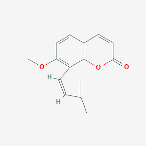 molecular formula C15H14O3 B189876 cis-Dehydroosthol CAS No. 109741-40-4