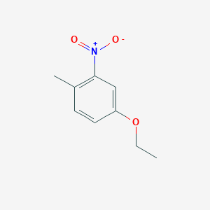 molecular formula C9H11NO3 B189882 4-Ethoxy-1-methyl-2-nitrobenzene CAS No. 102871-92-1