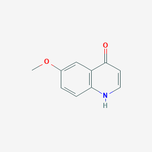 molecular formula C10H9NO2 B189883 6-Methoxyquinolin-4-OL CAS No. 13788-72-2