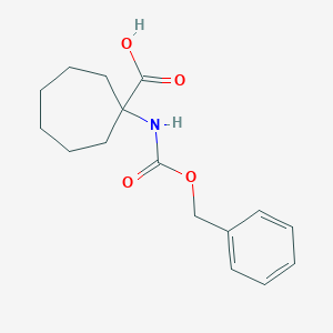1-[(Benzyloxycarbonyl)amino]cycloheptanecarboxylic acid