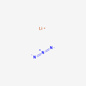 molecular formula LiN3 B189904 Lithium azide (Li(N3)) CAS No. 157302-05-1