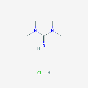 molecular formula C5H14ClN3 B189912 1,1,3,3-四甲基胍；盐酸盐 CAS No. 1729-17-5