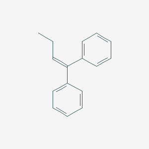 molecular formula C16H16 B189919 (1-Phenyl-1-butenyl)benzene CAS No. 1726-14-3