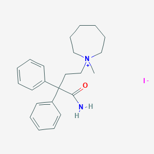 molecular formula C23H31IN2O B189923 美曲匹啶甲碘化物 CAS No. 15351-05-0
