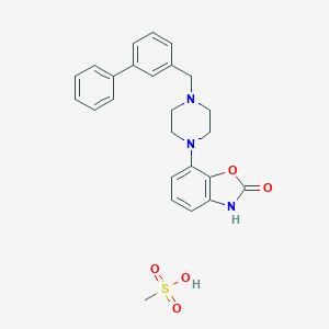 molecular formula C25H27N3O5S B018993 Bifeprunox Mesylate CAS No. 350992-13-1