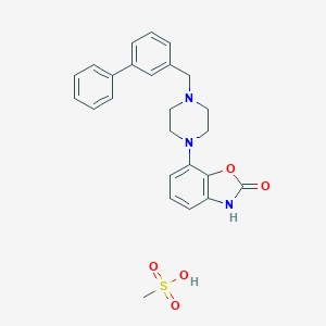 molecular formula C25H27N3O5S B018993 Bifeprunox mesylate CAS No. 350992-13-1