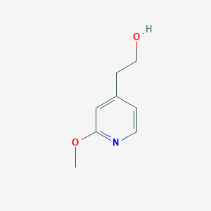 molecular formula C8H11NO2 B189946 2-(2-Methoxypyridin-4-yl)ethanol CAS No. 195819-22-8