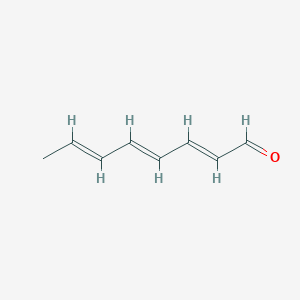 molecular formula C8H10O B018996 2,4,6-Octatrienal CAS No. 16326-86-6