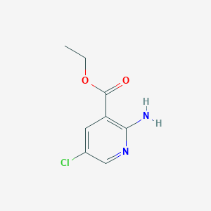 molecular formula C8H9ClN2O2 B189962 Ethyl 2-amino-5-chloronicotinate CAS No. 169495-51-6