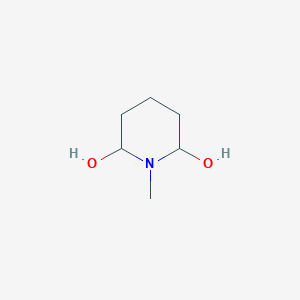 molecular formula C6H13NO2 B189995 1-Methylpiperidine-2,6-diol CAS No. 199433-21-1