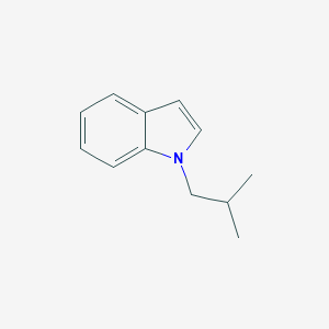 molecular formula C12H15N B190009 1-异丁基-1H-吲哚 CAS No. 155868-56-7