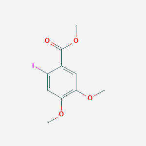 molecular formula C10H11IO4 B190013 Methyl 2-iodo-4,5-dimethoxybenzoate CAS No. 173043-61-3