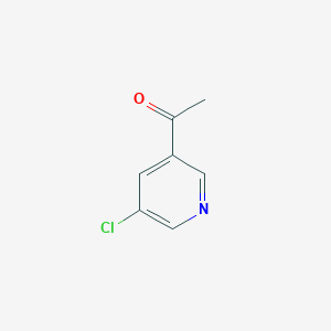 molecular formula C7H6ClNO B190017 1-(5-Chloropyridin-3-YL)ethanone CAS No. 101945-85-1