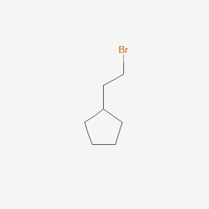molecular formula C7H13Br B190018 (2-溴乙基)环戊烷 CAS No. 18928-94-4