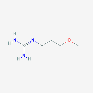 molecular formula C5H13N3O B190019 2-(3-Methoxypropyl)guanidine CAS No. 100056-66-4